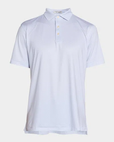 Peter Millar Men & Apos;s Phoenix Performance Jersey Polo Shirt In Blue