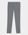 Peter Millar Men's Brevard Performance Flannel Pants In Gray