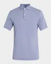 Peter Millar Men's Bridge Performance Jersey Polo In Blue