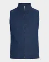 Peter Millar Men's Cambridge Melange Wool-blend Vest In Multi