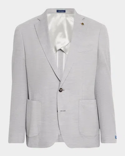 Peter Millar Men's Claremont Wool Knit Sport Coat In Gray