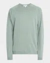 Peter Millar Men's Crown Comfort Knit Crewneck Sweatshirt In Green