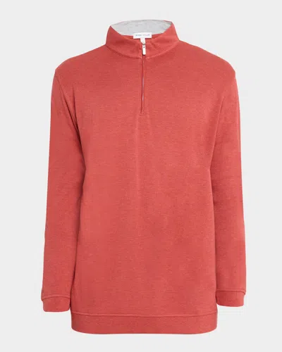 Peter Millar Men's Crown Comfort Quarter-zip Pullover