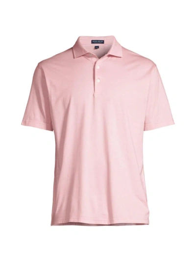 Peter Millar Men's Crown Crafted Excursionist Flex Polo Shirt In Spring Bloom