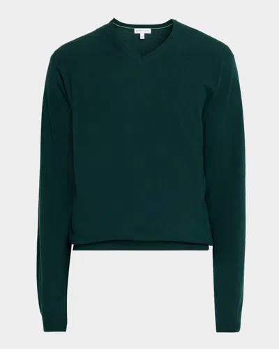 PETER MILLAR MEN'S CROWN HERITAGE CASHMERE CREWNECK SWEATER