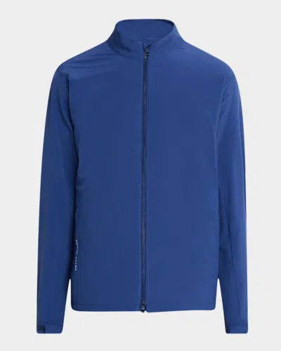 Peter Millar Men's Dunes Wind-resistant Jacket In Blue