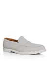 Peter Millar Men's Excursionist Loafers In Pearl Grey