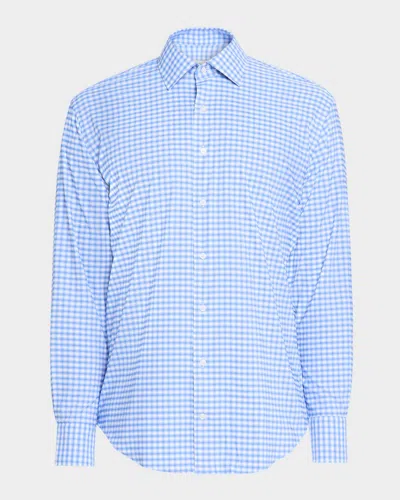 Peter Millar Men's Fairbanks Performance Twill Sport Shirt