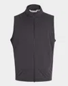Peter Millar Men's Fuse Water-resistant Hybrid Vest In Blue