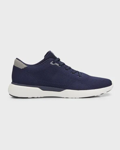 Peter Millar Men's Glide Mesh Low-top Sneakers In Blue