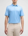 PETER MILLAR MEN'S I'LL HAVE IT NEAT PERFORMANCE JERSEY POLO SHIRT