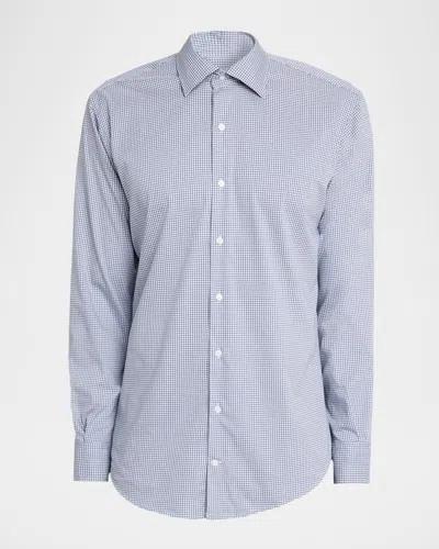 Peter Millar Men's Jackson Crown Lite Cotton Sport Shirt In Animal Print