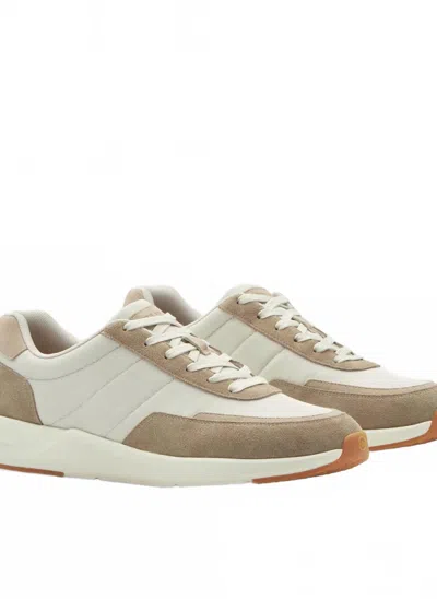 Peter Millar Men Journeyman Sneaker In Driftwood In White