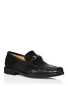 Peter Millar Men's Leather Bit Loafers In Black