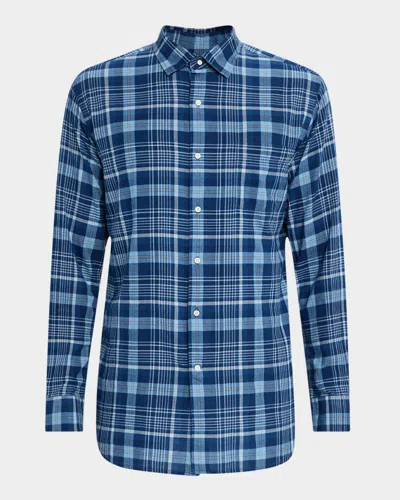 Peter Millar Men's Malawi Cotton Plaid Sport Shirt