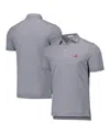 Peter Millar Men's Navy Atlanta Braves Jubilee Stripe Stretch Jersey Polo In Navy