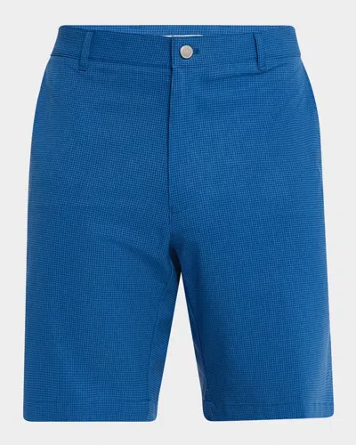 Peter Millar Men's Polly Want A Sun Tan Swim Trunks In Blue