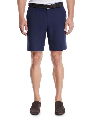 Peter Millar Men's Salem High Drape Performance Shorts In Cottage Blue