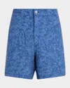 Peter Millar Crown Crafted Santa Barbara Palms 6 Swim Trunks