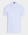Peter Millar Men's Seville Performance Jersey Polo In White