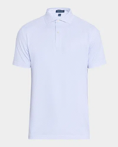 Peter Millar Men's Seville Performance Jersey Polo In Pink