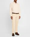 Peter Millar Signature Sateen Five Pocket Pants In Sand