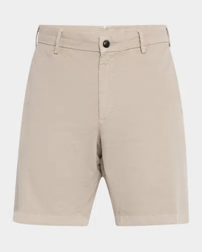 Peter Millar Men's Somerset Flat-front Shorts In Sand