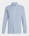 Peter Millar Men's Sorrento Cotton Plaid Sport Shirt