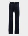 Peter Millar Men's Stretch Denim 5-pocket Jeans In Dark Indigo