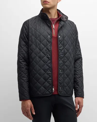 PETER MILLAR MEN'S SUFFOLK QUILTED COAT