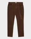 Peter Millar Men's Superior Soft Corduroy Pants In Brown