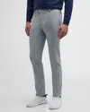 Peter Millar Crown Crafted Surge Performance Tailored Fit Trousers In Gale Grey