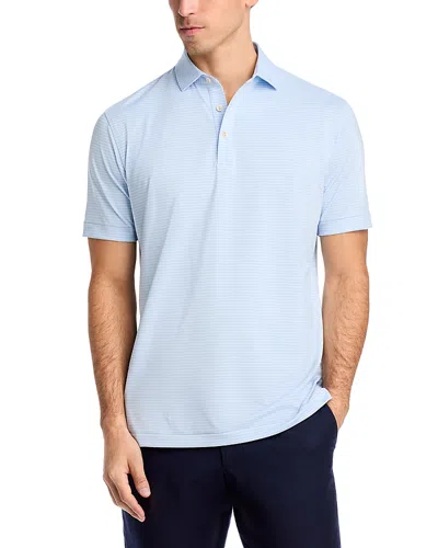 Peter Millar Merion Performance Polo Shirt In Blue