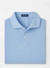 Peter Millar Mezzo Performance Mesh Polo In Angelite