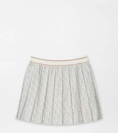 Peter Millar Mickey Social Club Pleated Skort In White