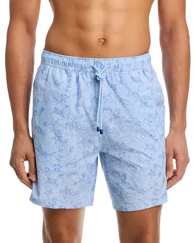 Peter Millar Oahu 7 Swim Trunks In Blue