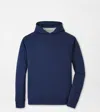 Peter Millar Oasis Pullover Hoodie In Blue