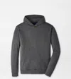 Peter Millar Oasis Pullover Hoodie In Gray