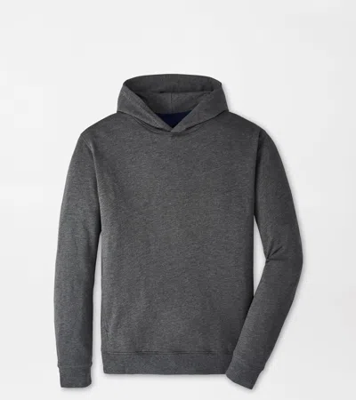 Peter Millar Oasis Pullover Hoodie In Gray