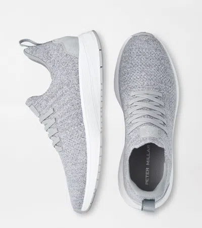 Peter Millar Odeon Sneaker In Gray
