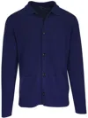 Peter Millar Cardigan Mit Aufgesetzter Tasche In Blau