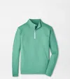 Peter Millar Perth Mãlange Performance Quarter In Green
