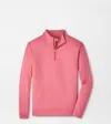 Peter Millar Zip Chili Red In Pink