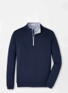 Peter Millar Perth Performance Quarter-zip In Navy
