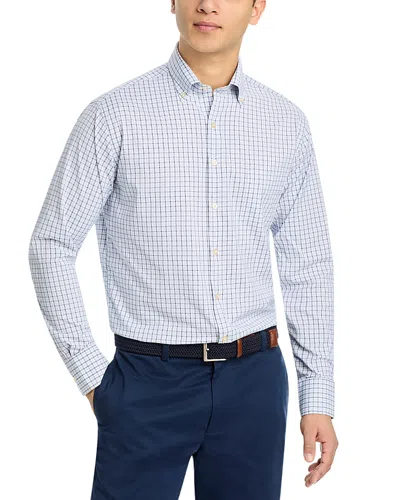 Peter Millar Peter Milar Hamilton Regular Fit Performance Button Down Shirt In Morning Blue