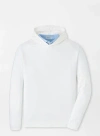 Peter Millar Pine Performance Hoodie In White