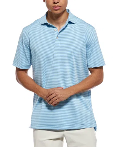 Peter Millar Polo Shirt In Blue