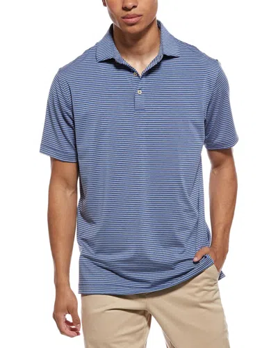 Peter Millar Polo Shirt In Blue