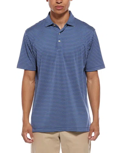 Peter Millar Polo Shirt In Blue