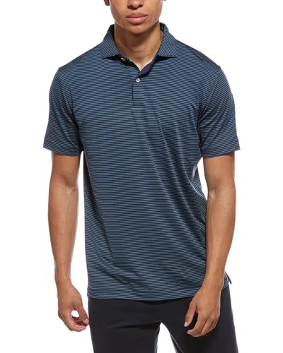 Peter Millar Polo Shirt In Blue